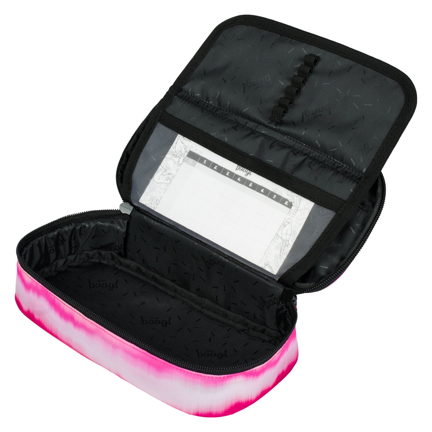 Skate Pink Stripes Rucksack-Set 3tlg: Rucksack, Federmäppchen, Turnbeutel