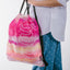 Skate Pink Stripes Rucksack-Set 3tlg: Rucksack, Federmäppchen, Turnbeutel