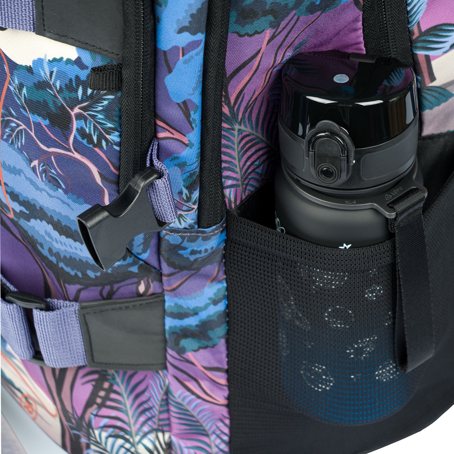 Skate Night Rucksack-Set 3tlg: Rucksack, Federmäppchen, Turnbeutel