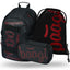 Skate Red Rucksack-Set 3tlg: Rucksack, Federmäppchen, Turnbeutel