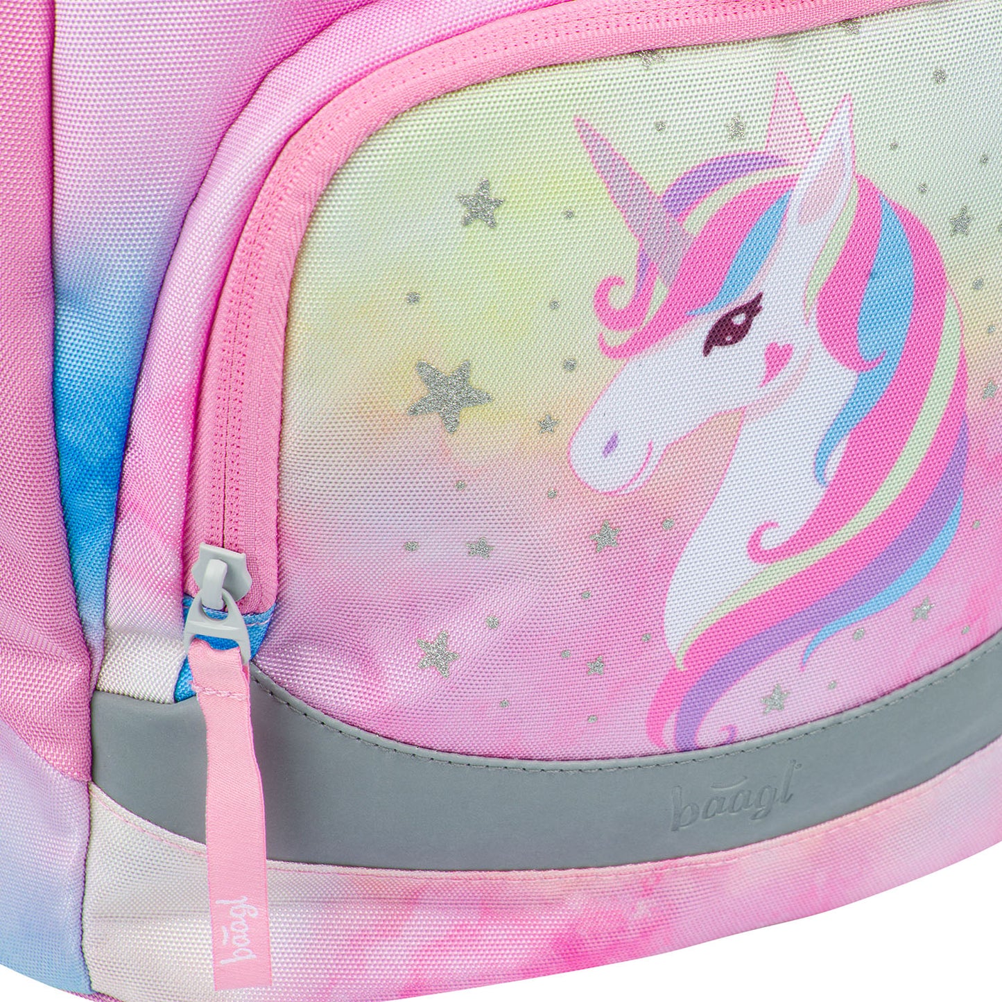 Airy Rainbow Unicorn Rucksack-Set 3tlg: Rucksack, Federmäppchen, Turnbeutel