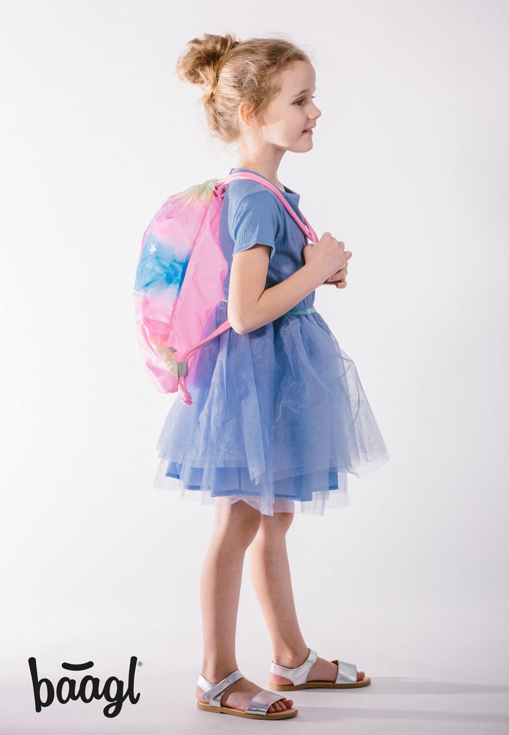 Airy Rainbow Unicorn Rucksack-Set 3tlg: Rucksack, Federmäppchen, Turnbeutel