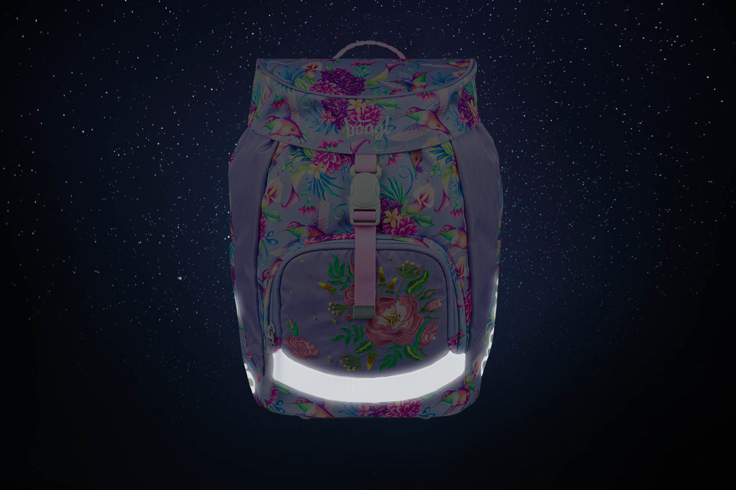 Airy Kolibri Rucksack-Set 3tlg: Rucksack, Federmäppchen, Turnbeutel