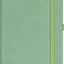 Notizbuch Grün, gepunktet, 13 × 21 cm