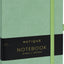 Notizbuch Grün, gepunktet, 13 × 21 cm