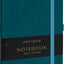 Notizbuch Türkis, gepunktet, 13 × 21 cm