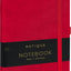 Notizbuch Rot, gepunktet, 13 × 21 cm