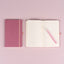 Notizbuch Rosa, liniert, 13 × 21 cm
