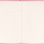 Notizbuch Rosa, liniert, 13 × 21 cm