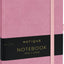 Notizbuch Rosa, liniert, 13 × 21 cm