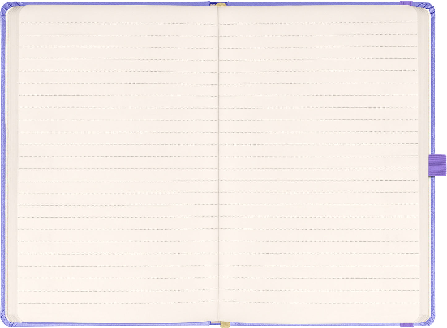 Notizbuch Lila, liniert, 13 × 21 cm