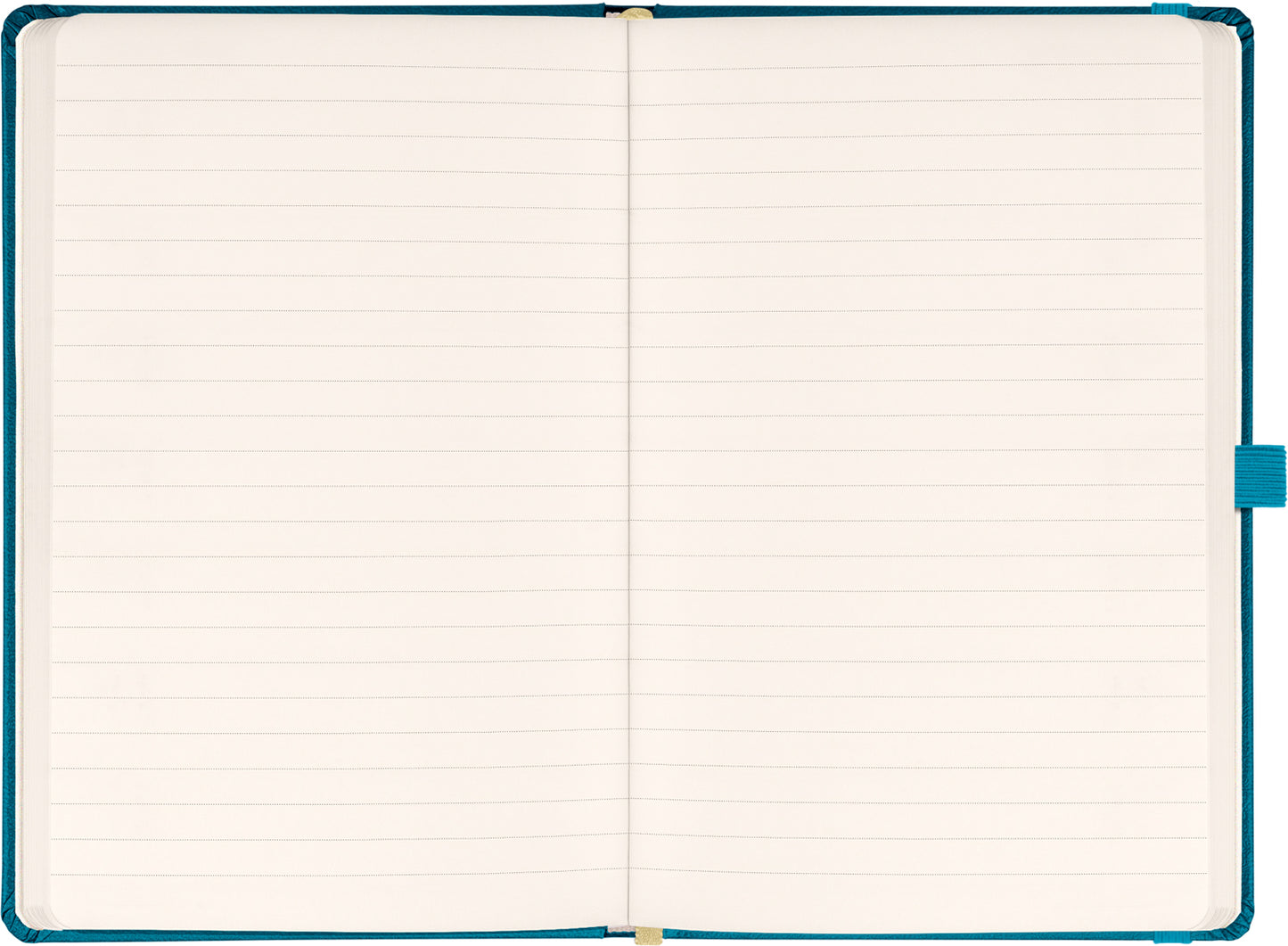 Notizbuch Türkis, liniert, 13 × 21 cm