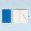 Notizbuch Blau, liniert, 13 × 21 cm