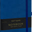 Notizbuch Dunkelblau, liniert, 13 × 21 cm