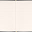 Notizbuch Schwarz, liniert, 13 × 21 cm
