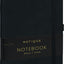 Notizbuch Schwarz, liniert, 13 × 21 cm