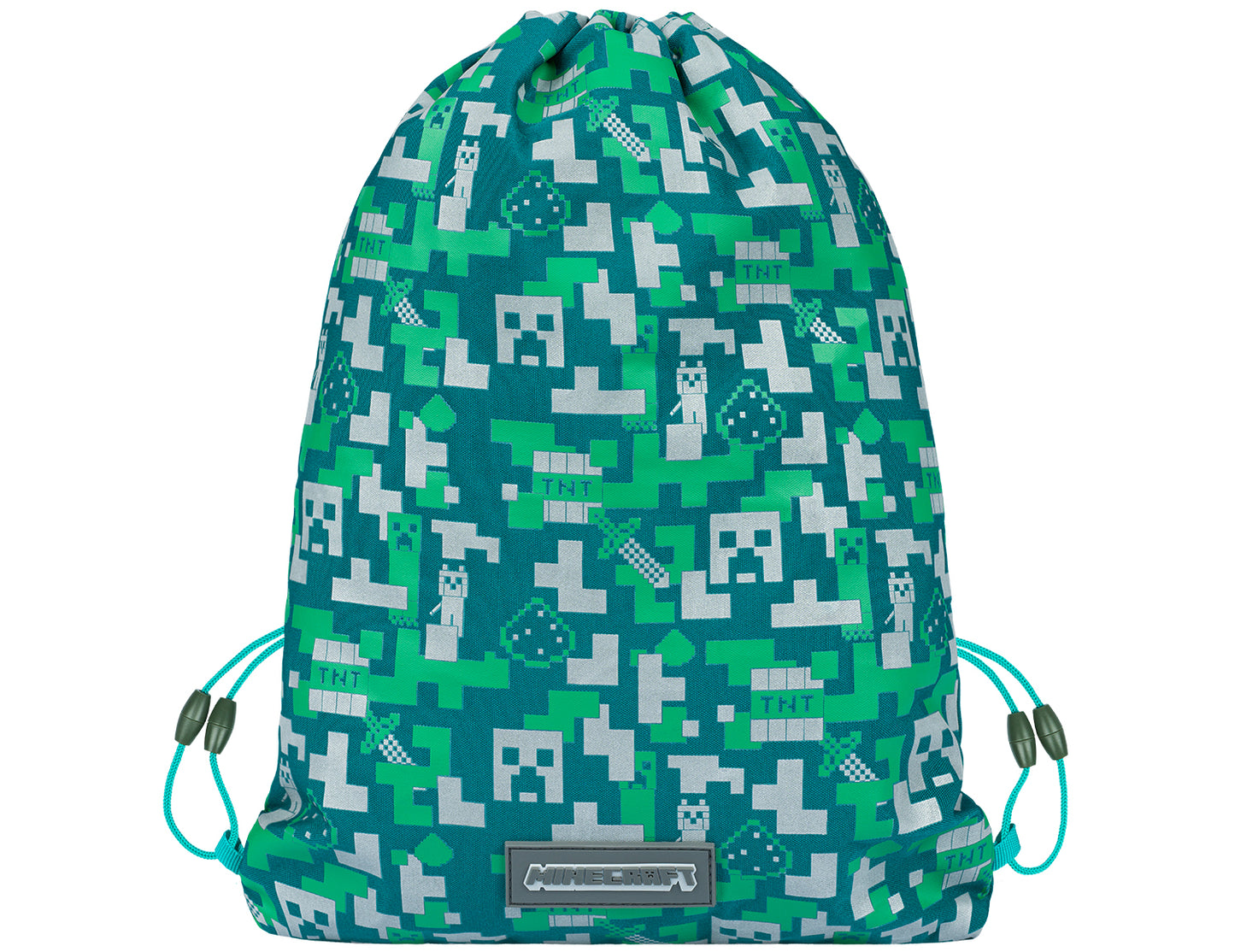 Turnbeutel Minecraft Silver Creeper