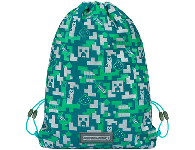 Turnbeutel Minecraft Silver Creeper