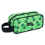 MINECRAFT 2 SET Creeper: Federtasche, Tasche