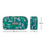 MINECRAFT SET 2 Silver Creeper: Federmäppchen, Turnbeutel