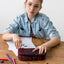 Federmäppchen Etui Red Polygon