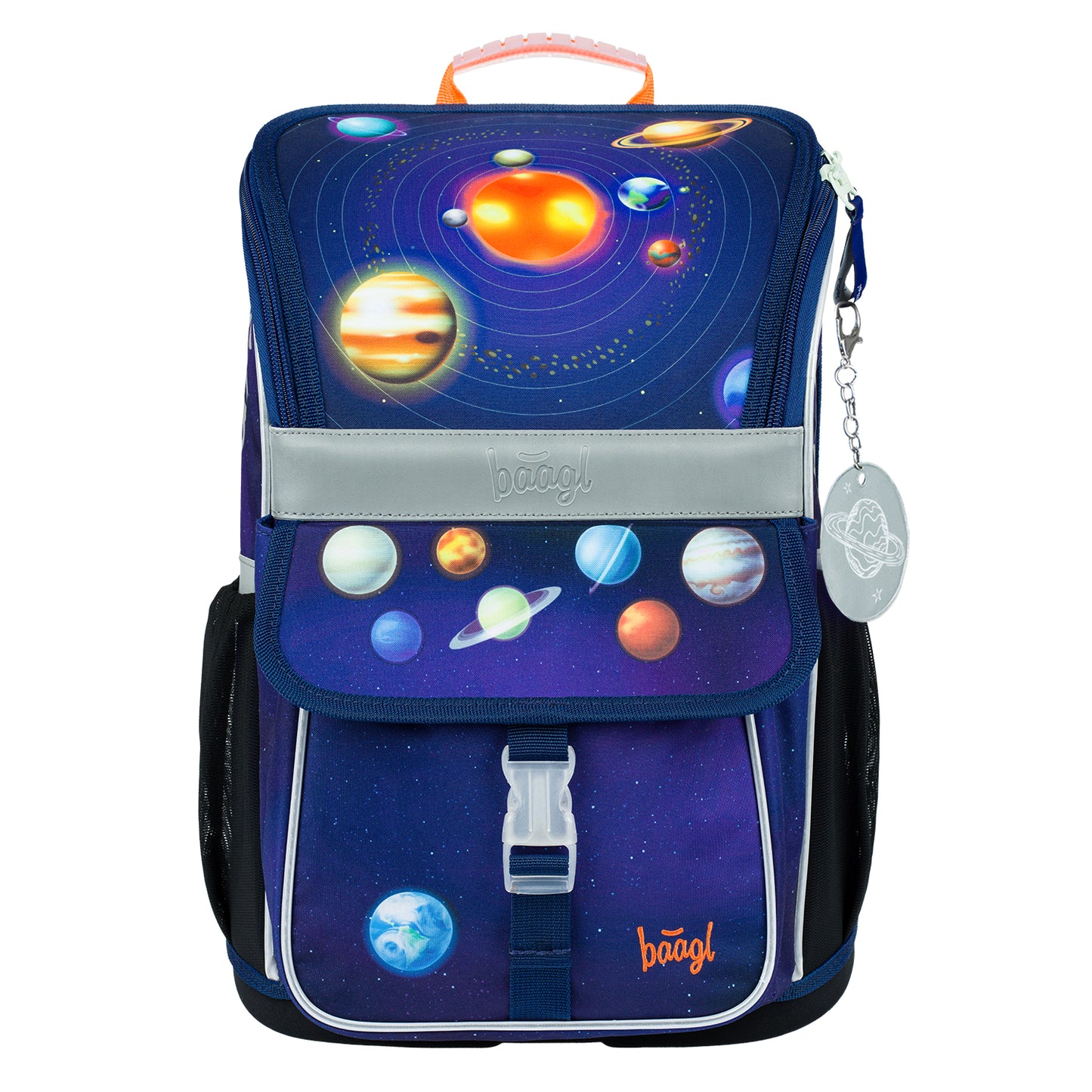 Zippy Planeten Schulranzen-Set 5tlg: Schulranzen, Federmäppchen, Turnbeutel, Brotdose, Heftmappe