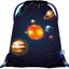 Zippy Planeten Schulranzen-Set 5tlg: Schulranzen, Federmäppchen, Turnbeutel, Brotdose, Heftmappe