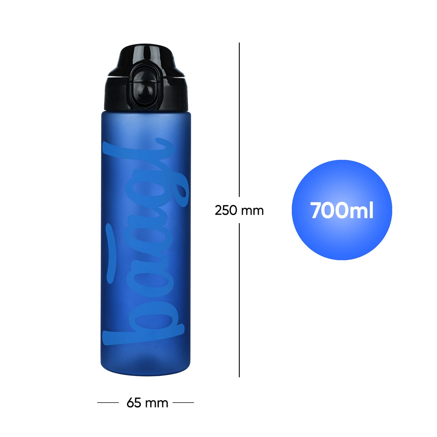 Tritan Trinkflasche Ocean Blue, 700 ml