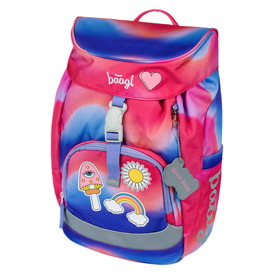 Schulrucksack Airy Rainbow Rot