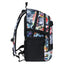 Skate Batman Comics Rucksack-Set 5tlg: Rucksack, Federmäppchen, Turnbeutel, Geldbörse, Heftmappe