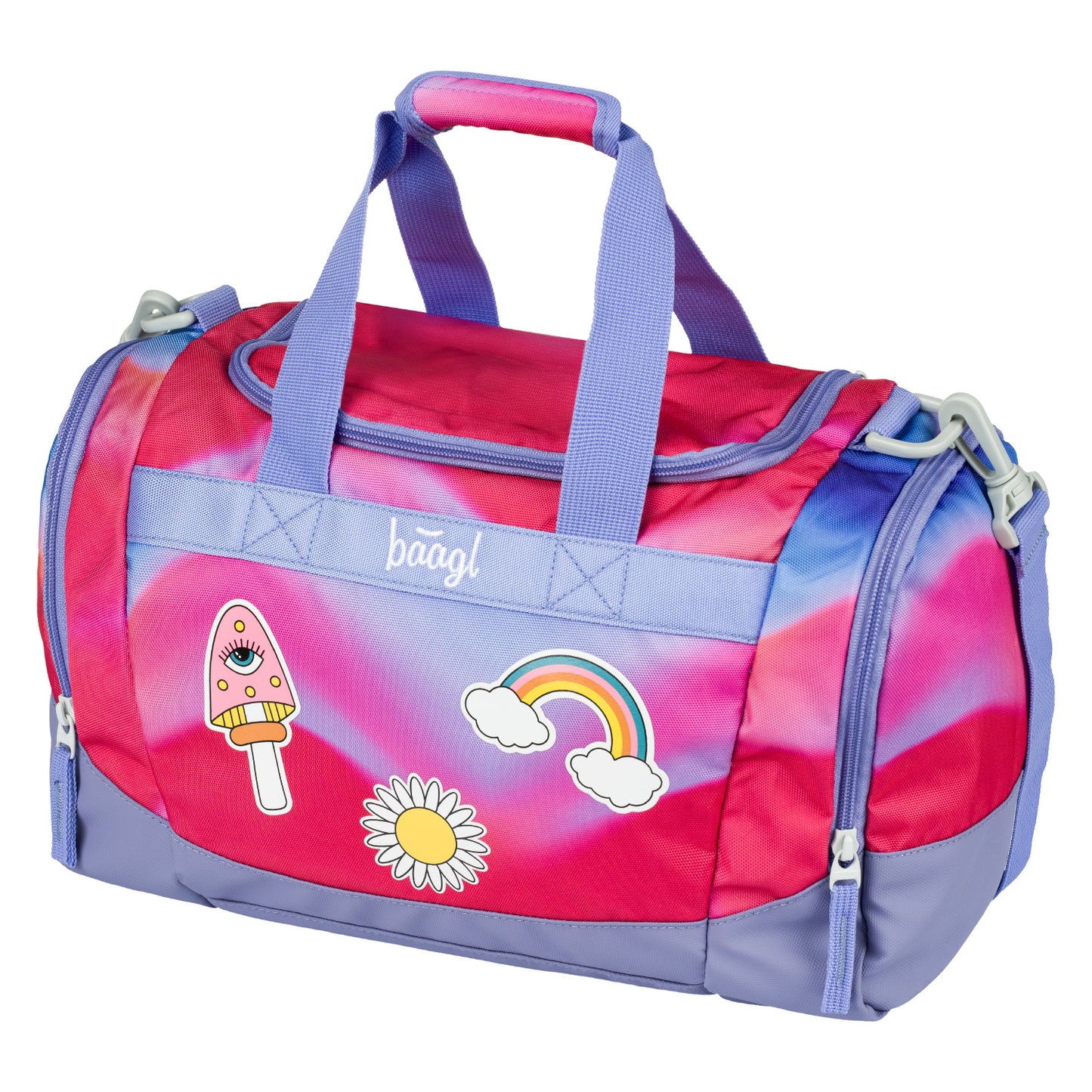 Kinder Sporttasche Rainbow Rot