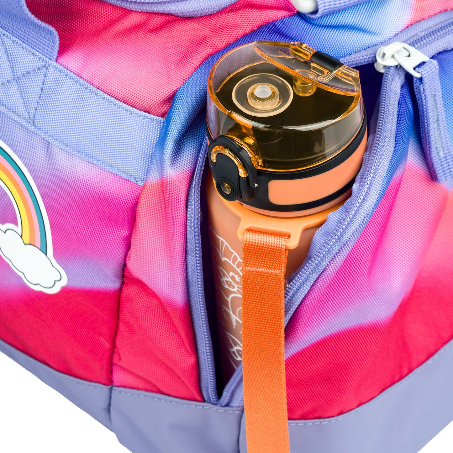 Kinder Sporttasche Rainbow Rot