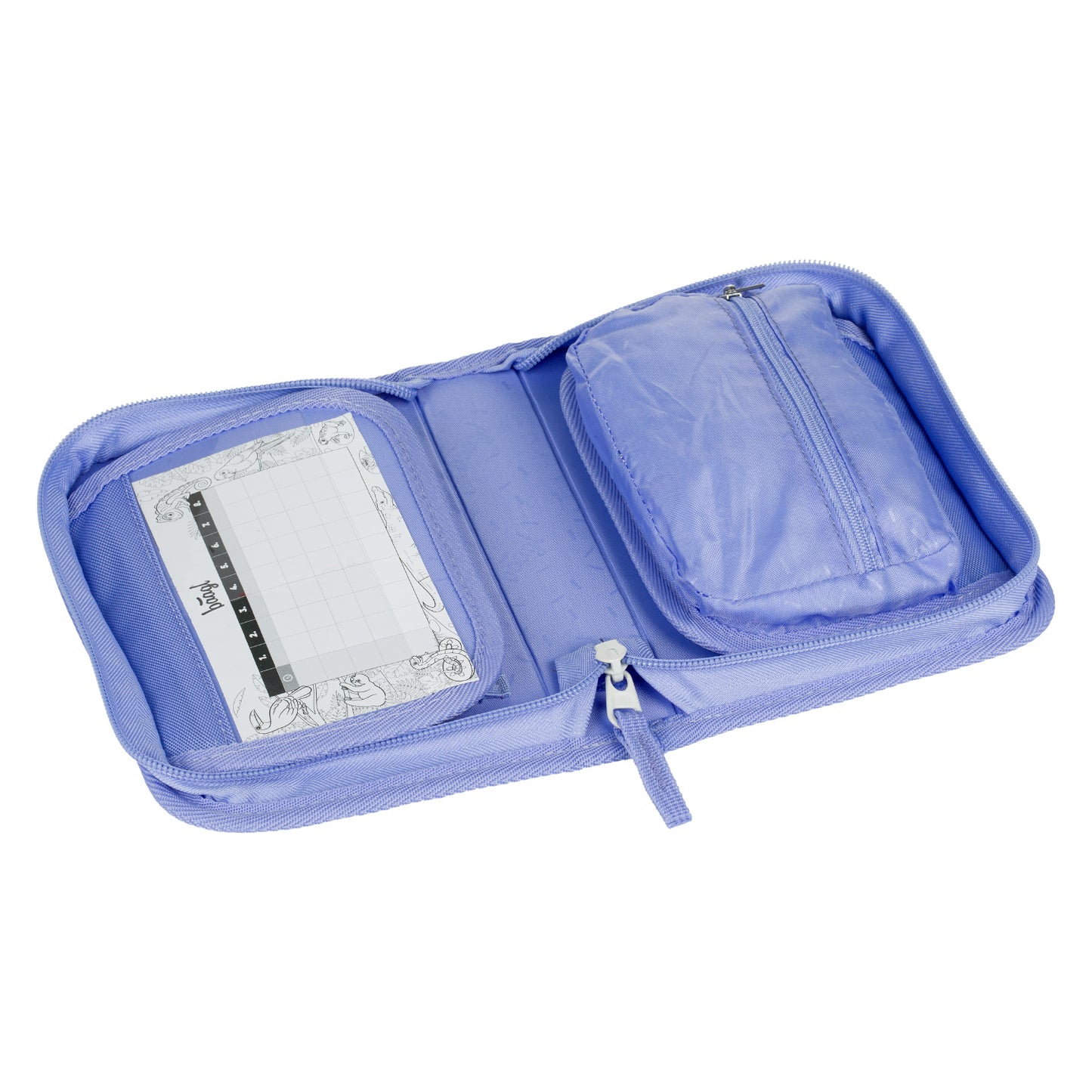 Federmäppchen 1-Fach Rainbow Rot