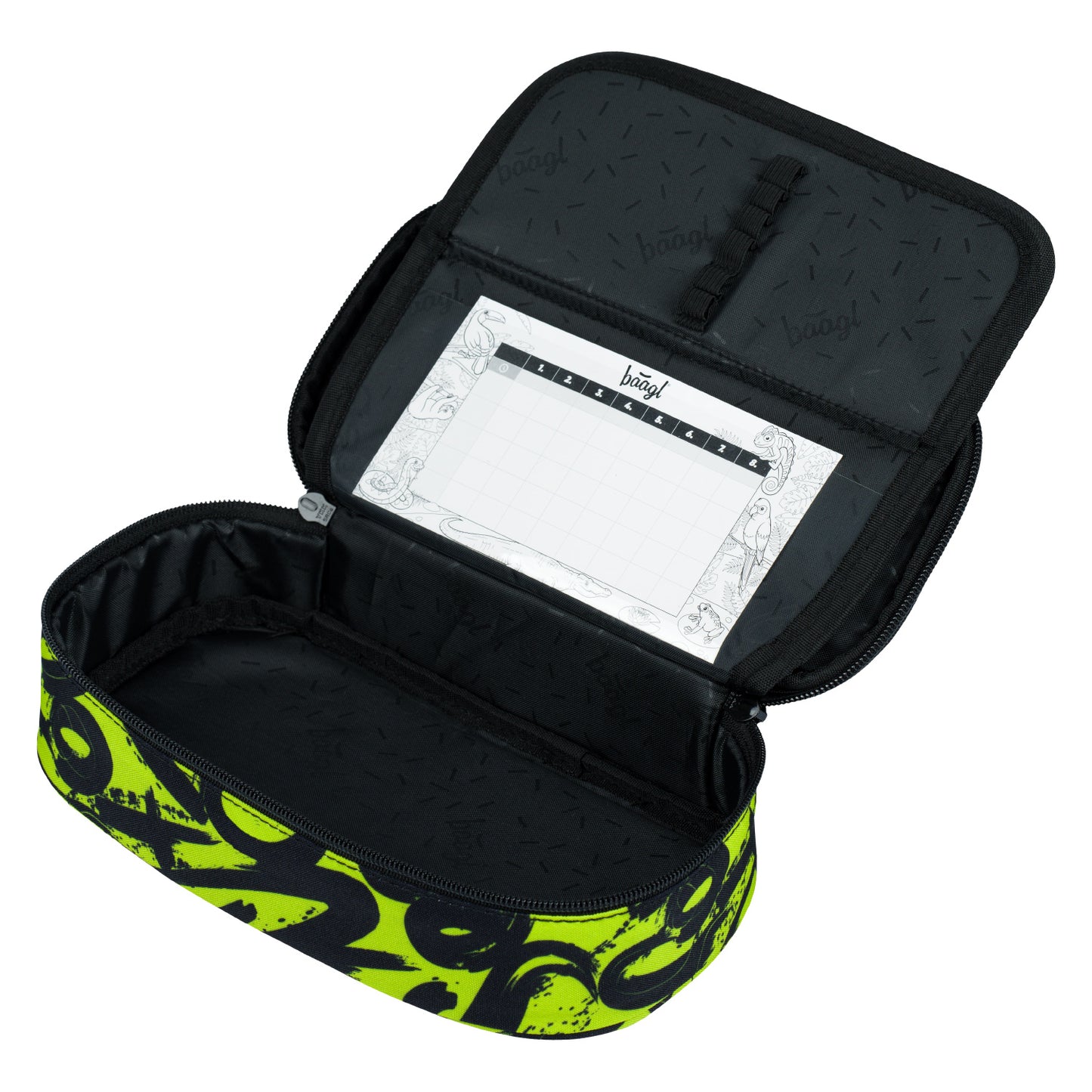 Federmäppchen Etui Lime