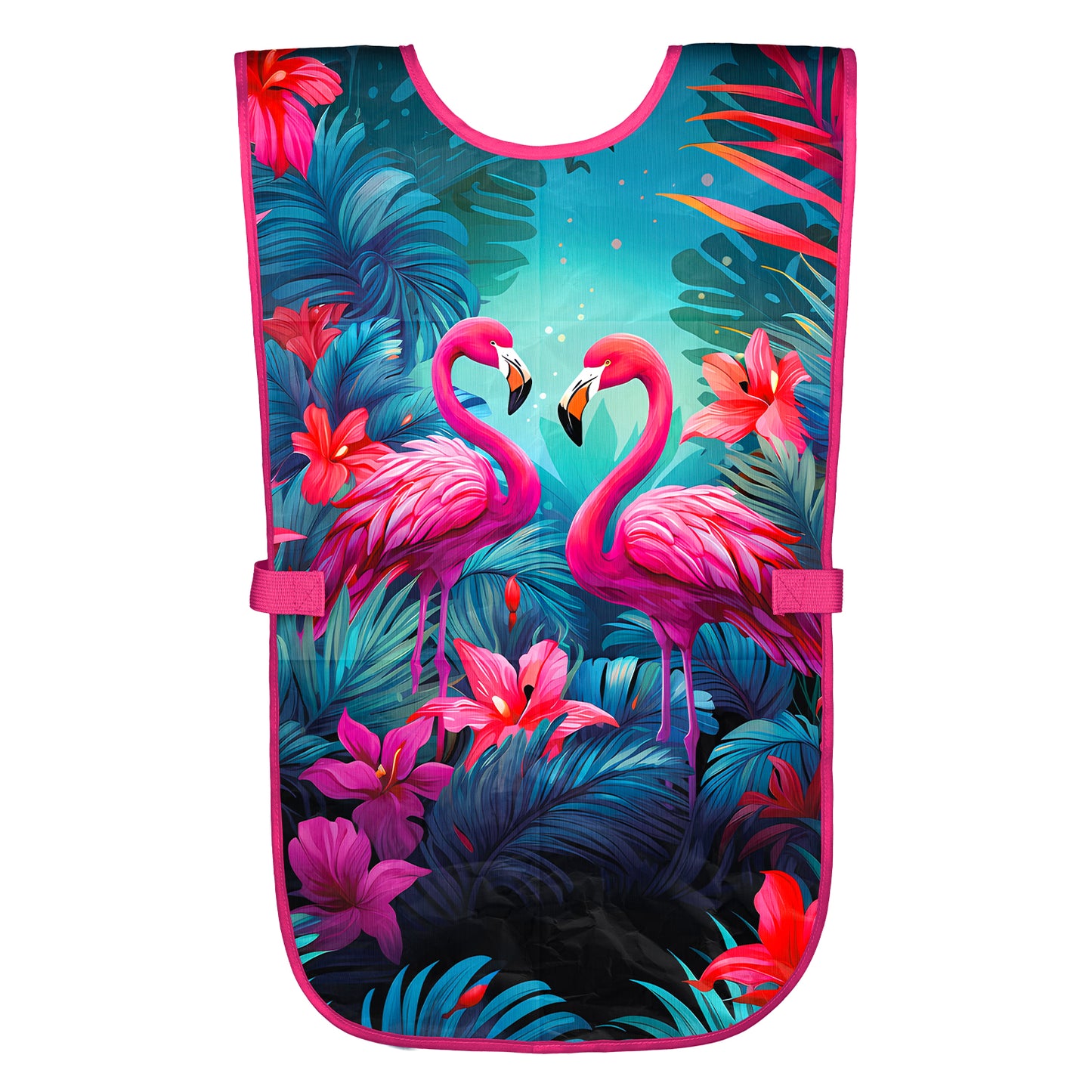 Schürze Flamingos