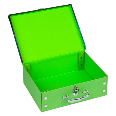 Faltkoffer mit geschmiedeten Ecken Fußball Ball