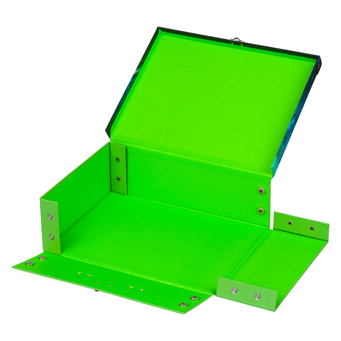 Faltkoffer mit geschmiedeten Ecken Fußball Ball