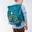 Airy T-REX Rucksack-Set 5tlg: Schulranzen, Federmäppchen, Turnbeutel, Geldbeutel, Brotdose