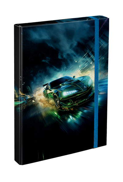 Heftmappe A4 Rennauto