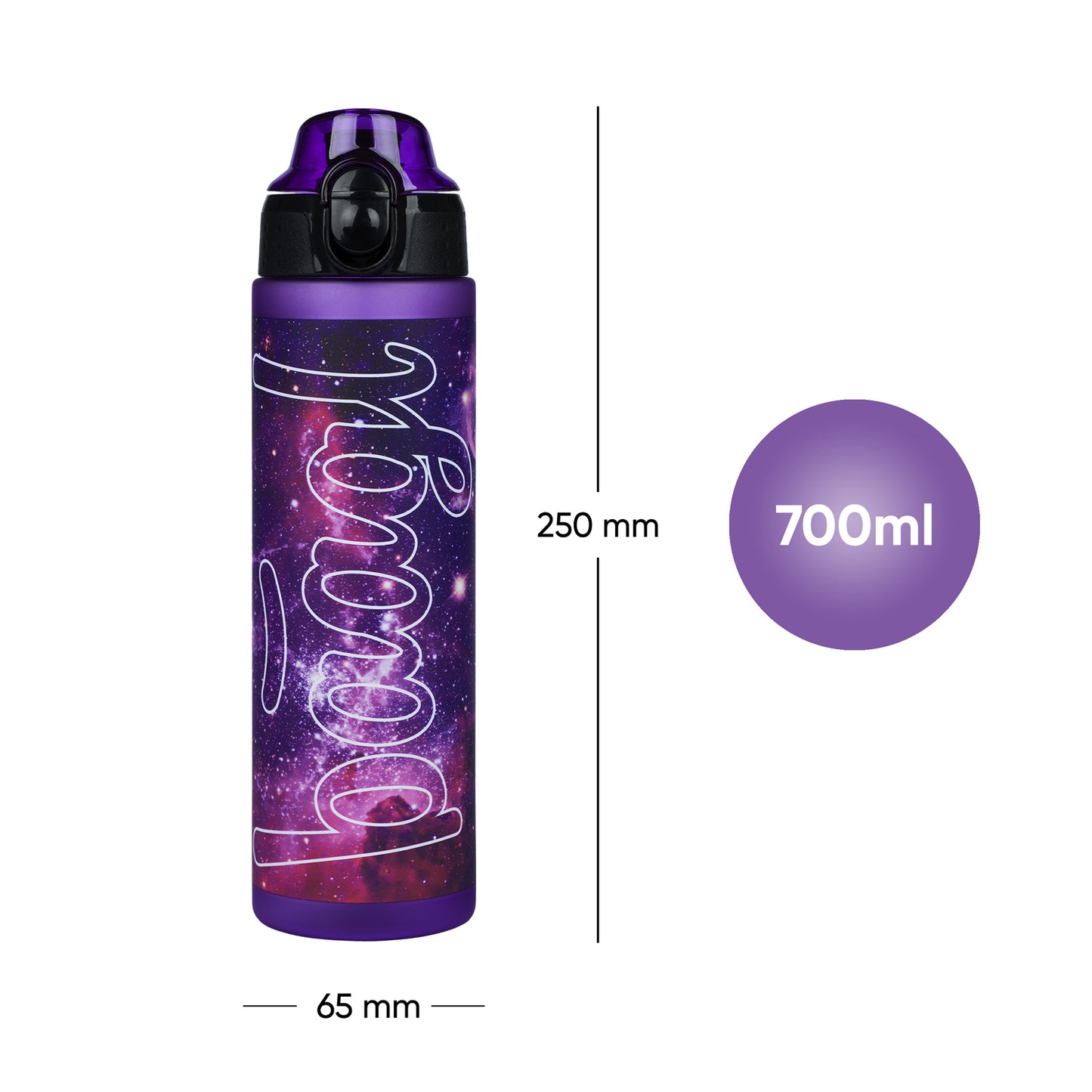 Tritan Trinkflasche Galaxy, 700 ml