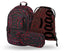 Core Red Polygon Rucksack-Set 3tlg: Rucksack, Federmäppchen, Turnbeutel