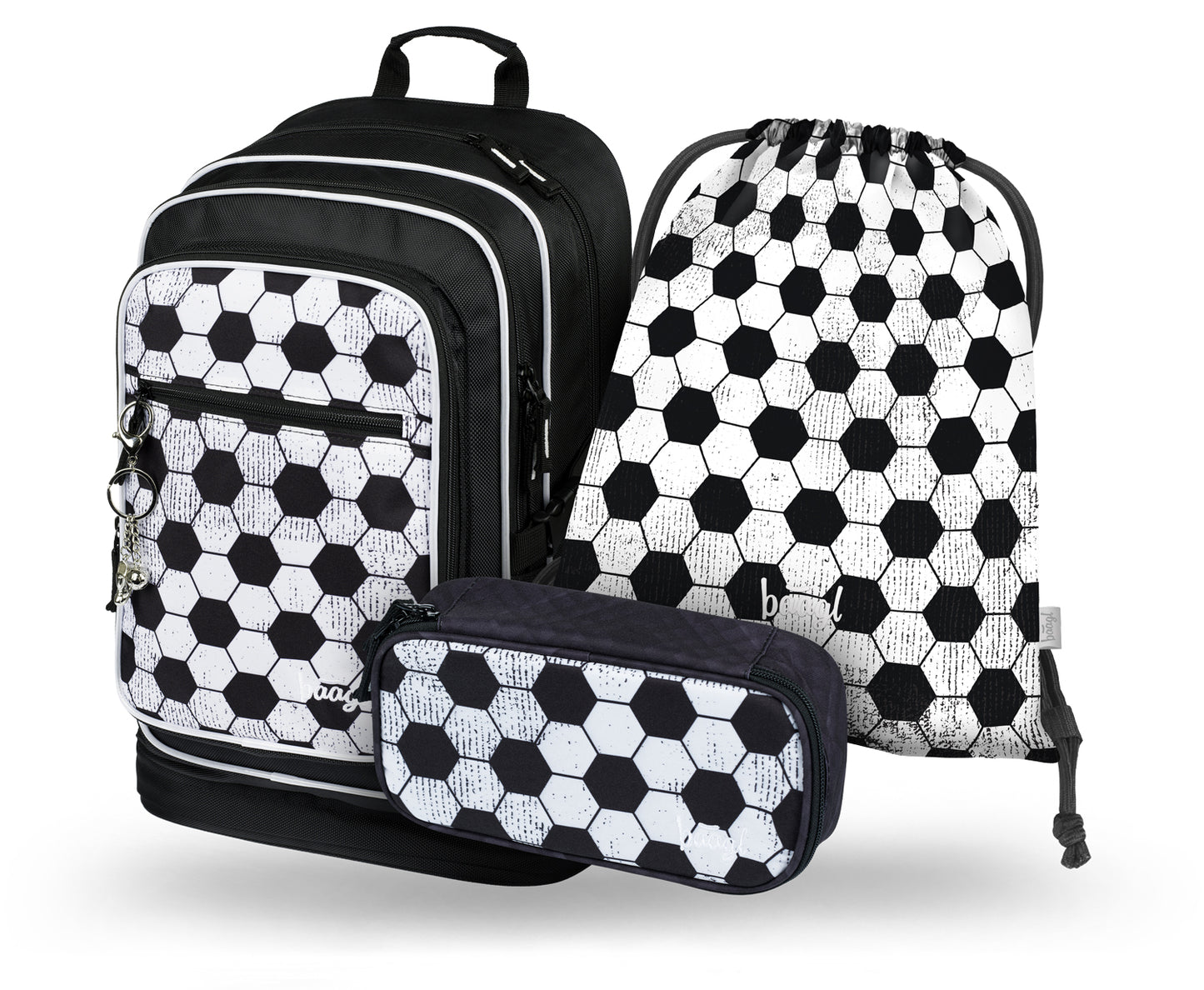 Cubic Goal Rucksack-Set 3tlg: Rucksack, Federmäppchen, Turnbeutel