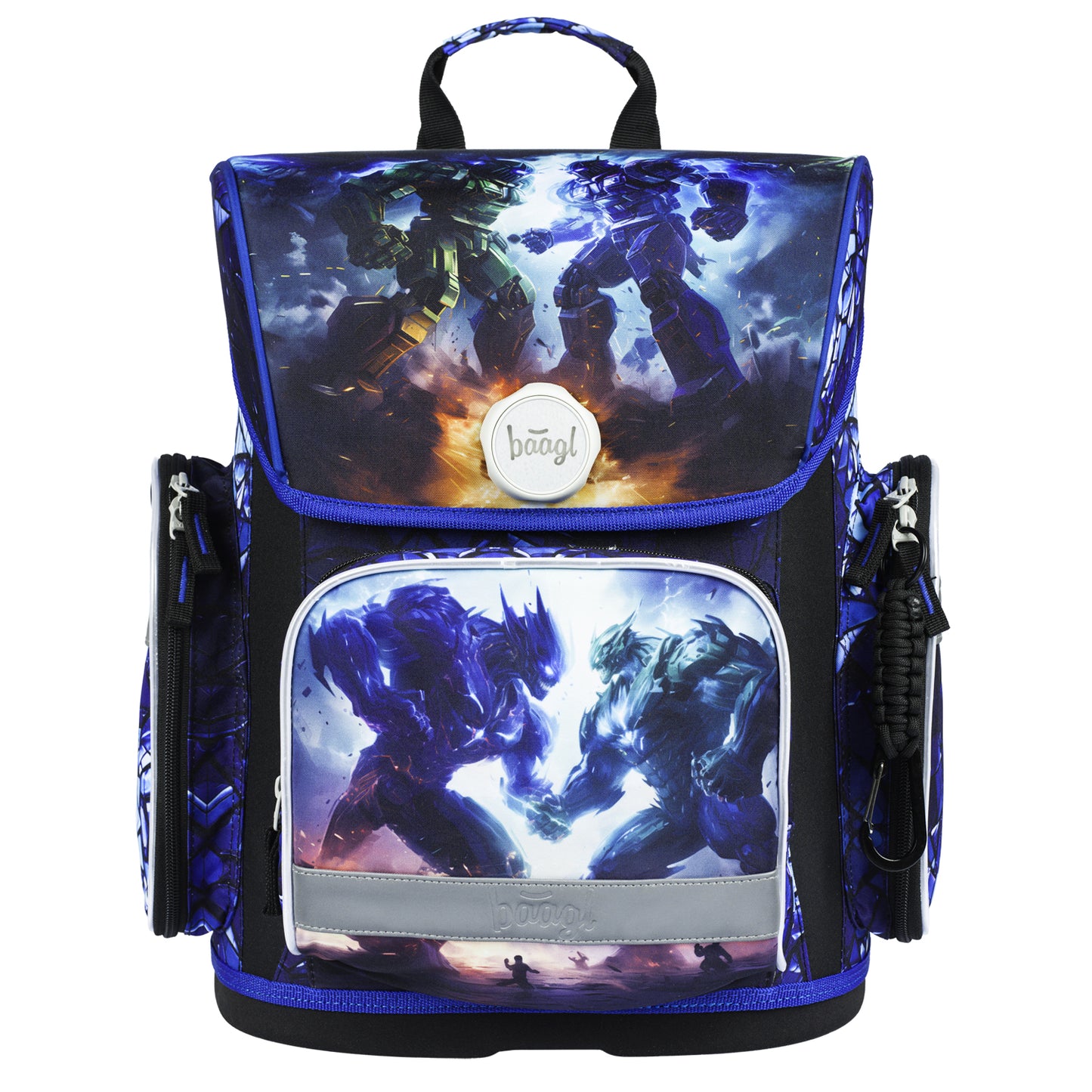 Ergo Roboter Schulranzen-Set 3tlg: Schulranzen, Federmäppchen, Turnbeutel