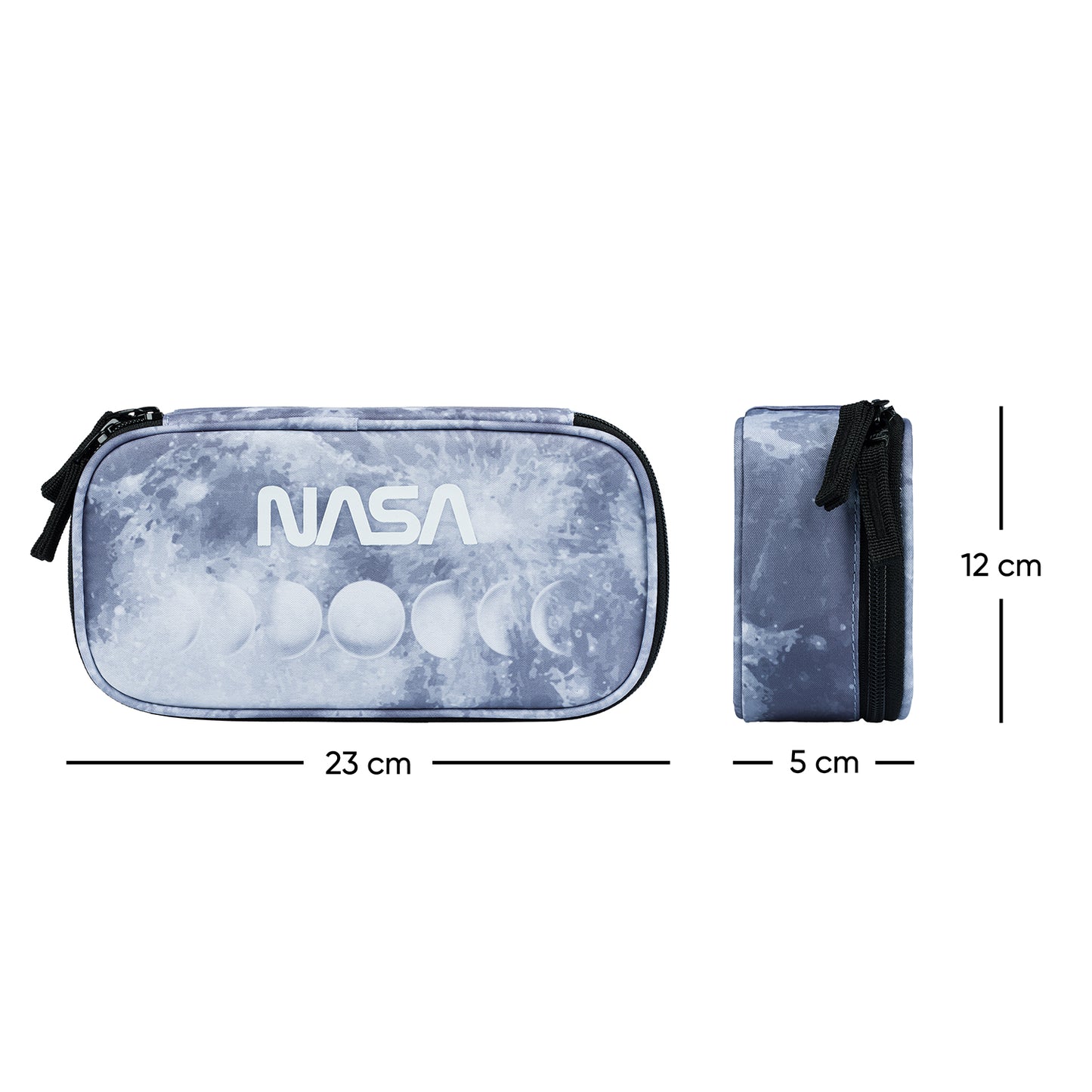 Skate NASA Grey Rucksack-Set 3tlg: Rucksack, Federmäppchen, Turnbeutel