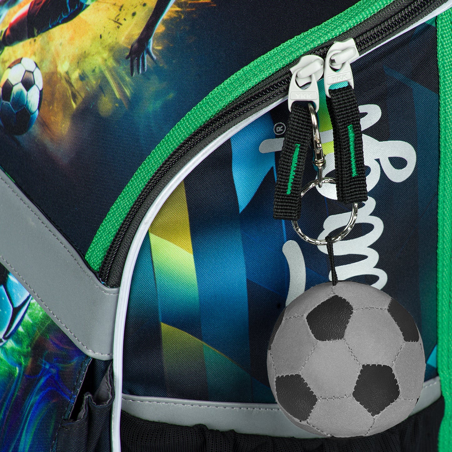 Zippy Fußballspieler Schulranzen-Set 3tlg: Schulranzen, Federmäppchen, Turnbeutel