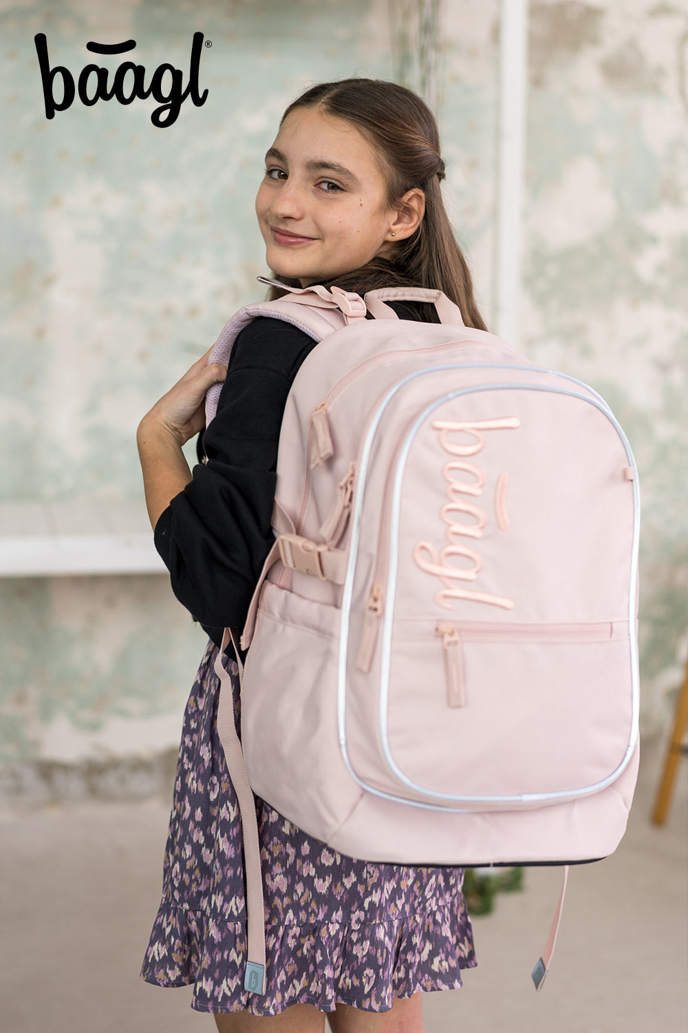 Core Creamy Rucksack-Set 3tlg: Rucksack, Federmäppchen, Turnbeutel