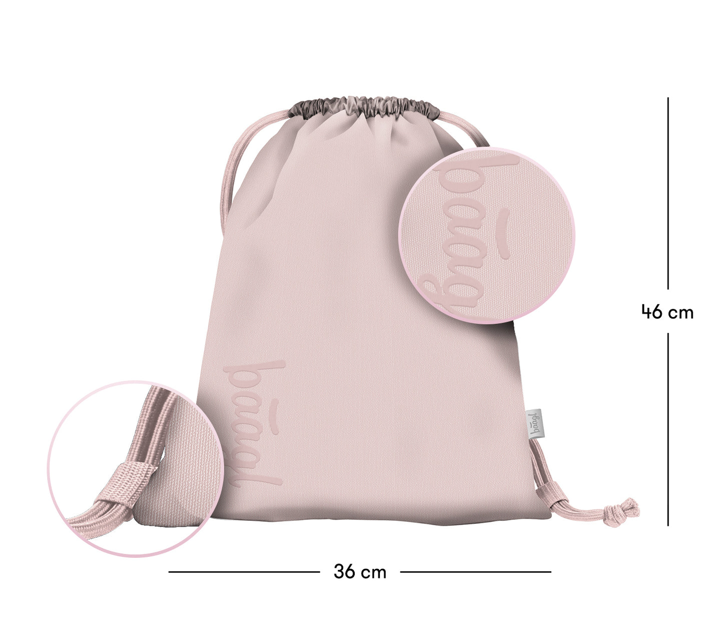 Core Creamy Rucksack-Set 3tlg: Rucksack, Federmäppchen, Turnbeutel
