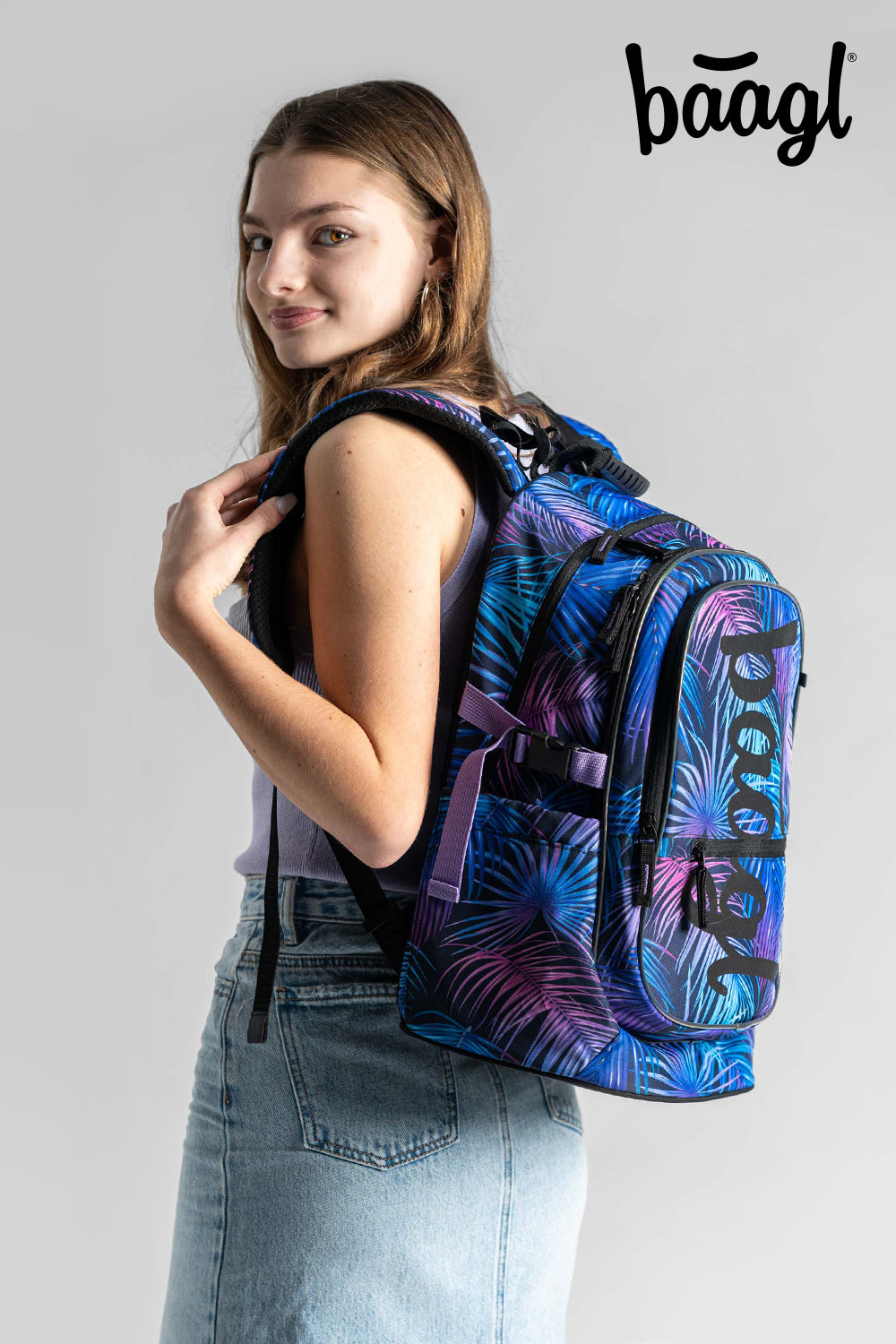 Core Palm Rucksack-Set 3tlg: Rucksack, Federmäppchen, Turnbeutel