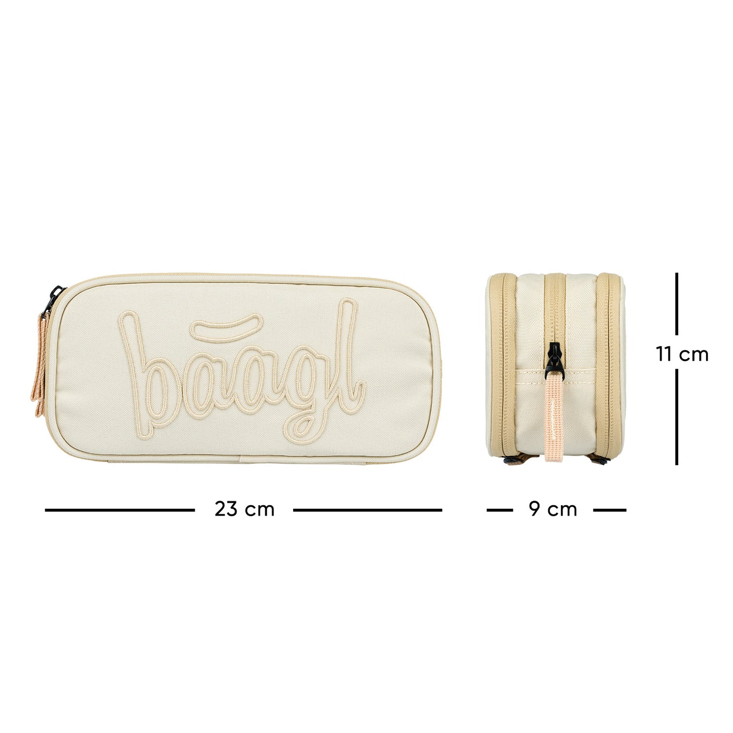 Student Federmäppchen Etue Beige