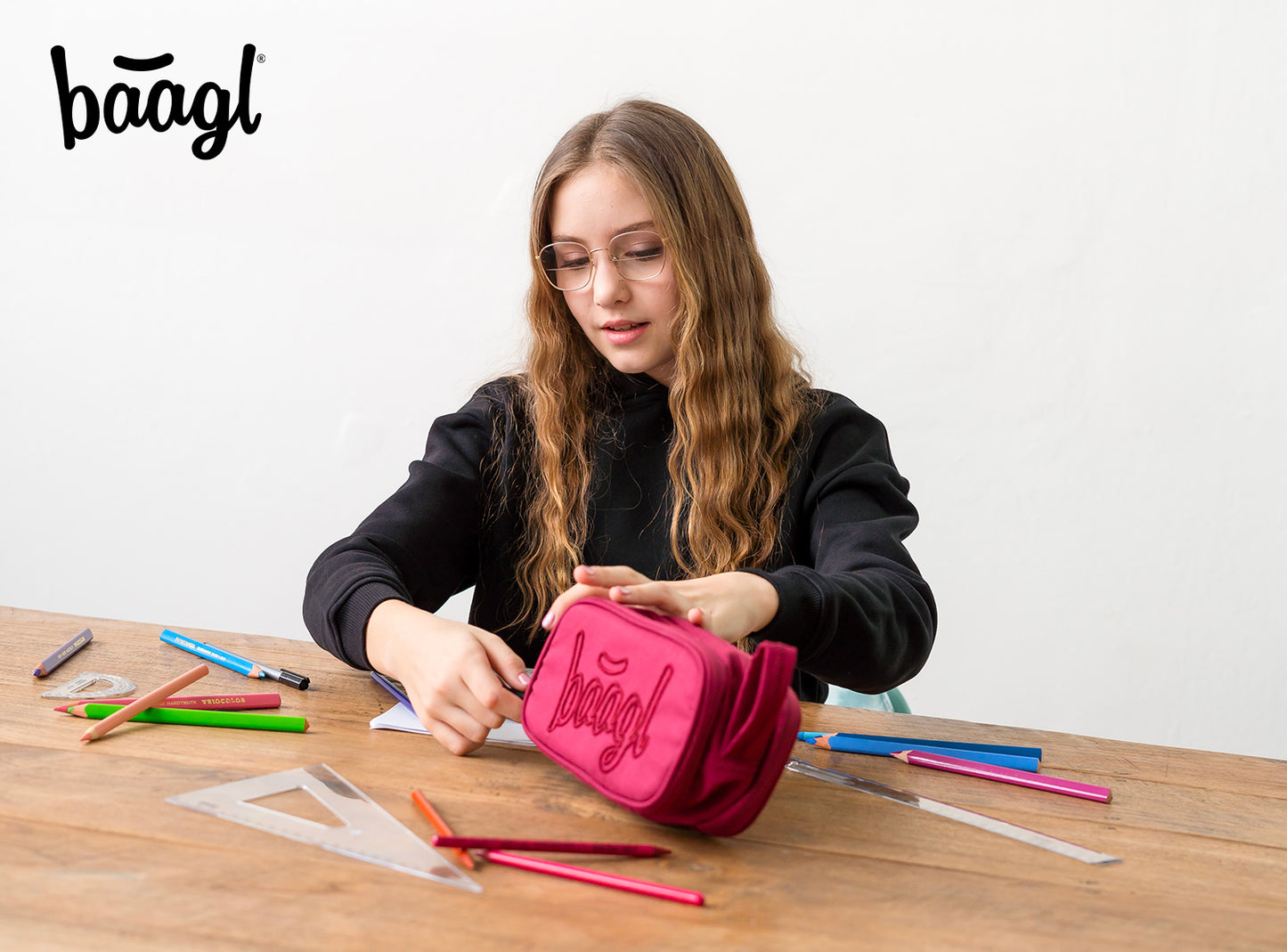 Student Federmäppchen Etue Ruby